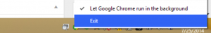 Close Google Chrome Application