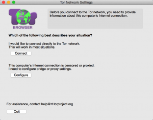 Tor Network Settings