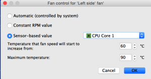 Mac Fans Control